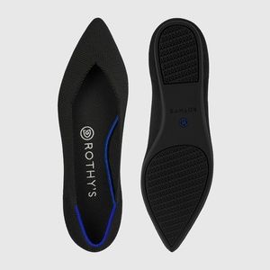 Rothy's The Point Solid Black